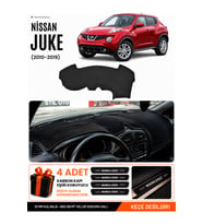 NİSSAN JUKE (2010-2019) Uyumlu Torpido Örtüsü Torpido Kılıfı - Siyah