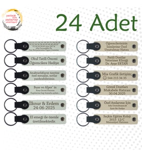 Beyaz & S Kahve, Şirket Yıl Dönümüne Değer Katan Hediye, 24’lü Set, Kişiye Özel Hediyelik