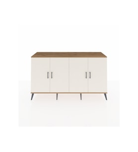Hyperion Konsol 4 Raflı 4 Kapaklı 176x44x99 Çam-Aytaşı/Çam