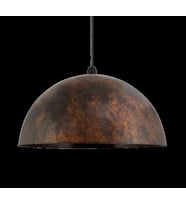 MYLİGHTS  RETRO  RUSTİK  VİNTAGE  BAIR FITRCALANMIŞ  METAL SARKIT AVİZE 30 CM (Siyah)
