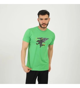 JOMA Joma Erkek Günlük T-Shirt Eagle 4231124 T-SHIRT B.YAKA PAMUK EAGLE M (Yeşil)