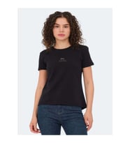 Slazenger Viraj Kadın Slim Fit Kısa Kol T-shirt - Slazenger - Siyah - ST00187-Siyah-S