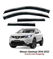 Nissan Qashqai Kromlu Cam Rüzgarlığı Niken 2014-2022