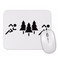 Run Forest Run Mouse Pad