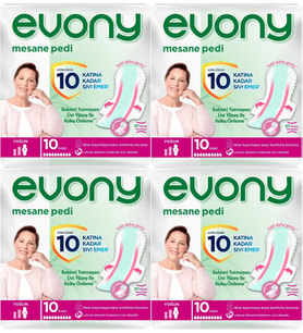 Evony Günlük Mesane Pedi Yoğun 40 Adet (4PK*10)