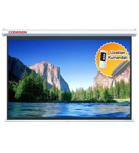 Codegen Ex-20 200X200 Motorlu Kumandalı Perde