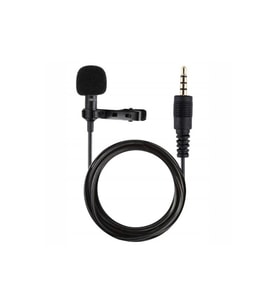 3.5Mm Jak 1.5 Metre Double Mikrofon - Siyah