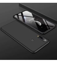 Galaxy A20S Kılıf Zore Ays Full Koruma Kılıf (Siyah)