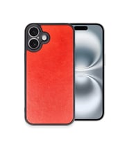 Iphone 16 Kılıf Aras Deri Kapak - Kırmızı