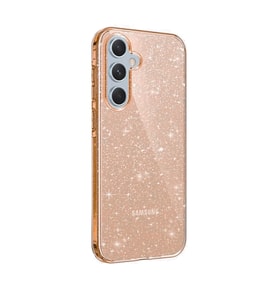 Newface Samsung Galaxy A25 5G Kılıf Glow Kapak - Turuncu
