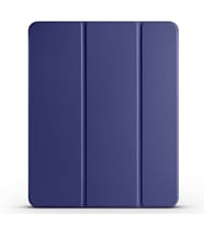 Apple iPad Air 13 2025 M3 Uyumlu Zore Smart Cover Kalem Bölmeli Standlı 1-1 Kılıf (Lacivert)