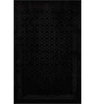 Eliana Home Baskılı, Yıkanabilir Kaymaz Taban Salon Halısı LNA0081-SD833 100x150 cm (Siyah)