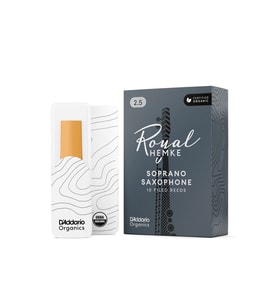 D'Addario RHKP10SSX250 Frederick Hemke Soprano Saksafon Kamışı No: 2.5 (Profesyonel) - 10'lu Paket  Kısa Vamp ve Fransız Kesim (Filed), Koyu ve Zengin Tını