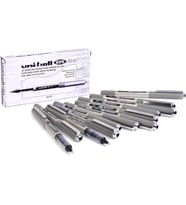 Uni-Ball Ub-157 Eye Fine Tükenmez Kalem, Siyah Uni Süper Mürekkep, 0,7 Mm Uç, 12 Adet