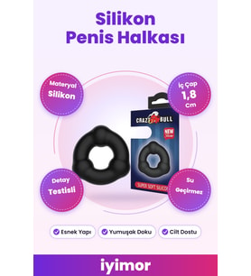 Süper Yumuşak Silikon Ergonomik Penis Halkası – iyimor
