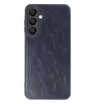 Samsung Galaxy A16 5G Şık ve İnce Pu Deri Nexa Premium Kapak (Lacivert)
