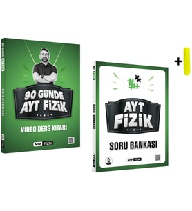 VİP Fizik 90 Günde AYT Fizik Video Ders Kitabı Ve Soru Bankası