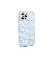 Apple iPhone 15 Pro Uyumlu Kılıf Simli 3D Desenli Zore Hacar Kapak (Beyaz)