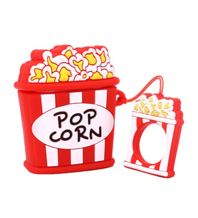 BİPOWER AIRPODS 1-2 KILIF POPCORN BEYAZ
