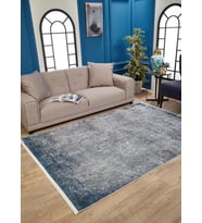 Dijital Kaymaz Yıkanabilir Beyaz Modern Salon Halısı Mutfak Halısı Koridor Halısı Yolluk HLN1917