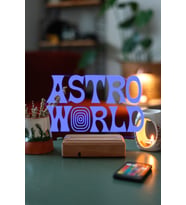 Travis Scott Astro Nomical 16 Renk Kumandalı 3D Gece Lambası