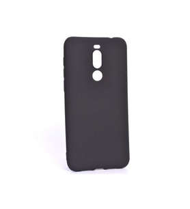 Meizu X8 Uyumlu Kılıf Zore Premier Silikon Kapak (Siyah)