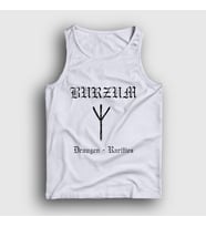 Presmono Unisex Beyaz Draugen Burzum Atlet 23709tt (Beyaz)