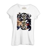 Jujutsu Kaisen - Characters Beyaz Kadın Tshirt