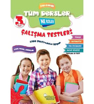 Selimer Yayınları 3. Sınıf Tüm Dersler Çalışma Testleri 