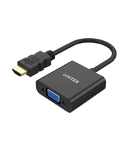 UNITEK HDMI TO VGA DÖNÜŞTÜRÜCÜ SES DESTEKLİ 1080P&amp;60Hz (Y-6333)