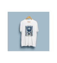 Oversize İskelet Kurukafa Tasarım Unisex T-shirt