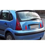 Citroen C3 Formlu Krom Bagaj Alt Çıta 2002-2009 Arası