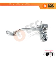 Peugeot 206 206+ 4/5 Kapı 9181C9 İçin Arka Sağ veya Sol Kapı Gergi Yayı