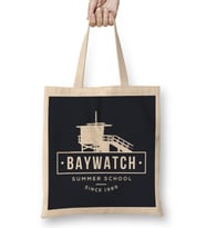 Baywatch Lifesaving Summer School Lifeguard Bez Çanta Uzun Saplı