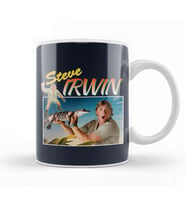Steve Irwin Montage Kupa Bardak Porselen