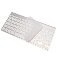 Apple Magic Keyboard 1 Klavye Koruyucu Türkçe Baskı Silikon Klavye Koruyucu (Renksiz)