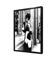 Audrey Hepburn Çerçeveli Mdf Tablo