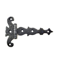 Antika Tarz Dekoratif Pirinç Kuyruklu Kelebek Menteşe - 63x100 mm, Oksit