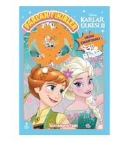 Karlar Ülkesi 2 - Parlak Fikirler Neon Çıkartmalı Boyama Kitabı