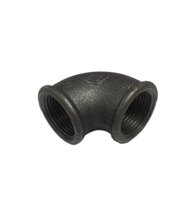 1/2" Siyah Dirsek