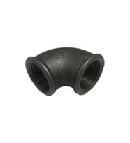 1/2" Siyah Dirsek