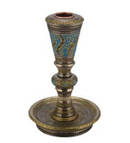 WISE Veronese Serisi-WISE ARABESK MUMLUK-15,5*10,5*10,5 CM. (Kahverengi)