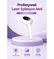 IPL Lazer Epilasyon Aleti 5 Kademeli Güç Ayarlı