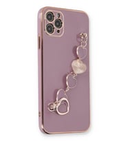 Durukar® iPhone 11 Pro Kılıf Esila Silikon - Mor
