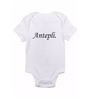 Antepli Baskılı Bebek Body Zıbın