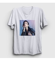 Presmono Unisex Beyaz Poster V3 Dua Lipa T-Shirt 326283tt