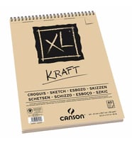 Canson XL Kraft Spiralli Eskiz Defteri 90gr 40 yaprak A4