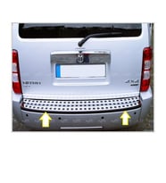 Dodge Nitro Krom Arka Tampon Koruma Eşiği 2007 Üzeri P. Çelik