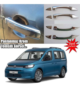 Volkswagen Caddy Kapı Kolu Kromu Nikelajı 2021 Sonrası