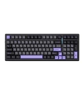 MCHOSE G98 Pro %98 RGB Kablosuz Hotswap Siyah – Mor Mekanik Gaming Klavye (MC-G98S-3)